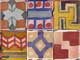 "Aus der Endlosreihe", je 12 x 8,5 cm, Aquarell auf Papier, 1994, 1995, 1996, 1999, 2004